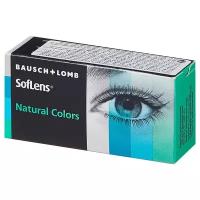 Контактные линзы Bausch & Lomb SofLens Natural Colors New, 2 шт., R 8,7, D -5, Aquamarine