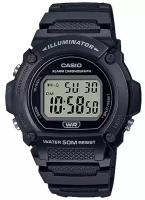 Наручные часы CASIO Collection W-219H-1A, черный, серый