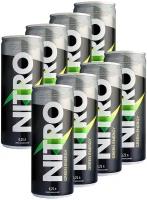 Энергетический напиток NITRO, 8х250мл (Green Energy) / С витаминами и таурином