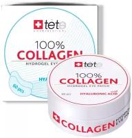 TETe Cosmeceutical, Патчи для глаз гидроколлагеновые 100% Collagen Hydrogel Eye Patch, 60 шт