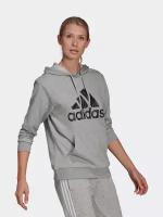 Худи Adidas W ANML HDY HF4637 женское, цвет серый, размер 2XS