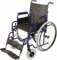 Кресло-коляска инвалидная, ширина сиденья 46 см, для взрослых, пожилых, инвалидов