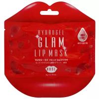 Beauugreen~Гидрогелевая маска для губ с экстрактом розы "Glam"~Hydrogel Glam Lip Mask Rose