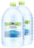 Вода питьевая Калинов Родник негазированная, ПЭТ, без вкуса, 2 шт. по 9 л