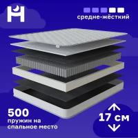 Матрас HYPNOZ Spring Basic, Независимые пружины, 90х200 см