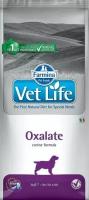 Сухой диетический корм для собак Farmina Vet Life Dog Oxalate для лечения мочекаменной болезни, 2 кг