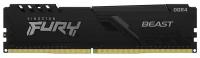 Память DIMM DDR4 32Gb PC25600 3200MHz CL16 1.35В Kingston Fury Beast Black (KF432C16BB/32)