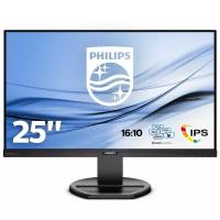 Philips LCD PHILIPS 25" 252B9 черный {IPS LED 1920x1200@60Hz 16:10 5ms 178°/178° 300cd 1000:1 DVI D-Sub HDMI DisplayPort USB3.1x4 audioout 2Wx2}