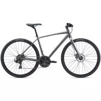 Велосипед для фитнеса Giant Escape 3 Disc 2021 цвет Metallic Black рама M