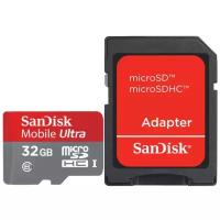 Карта памяти SanDisk Mobile Ultra microSDHC UHS-I