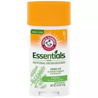 Arm & Hammer, Essentials Natural Deodorant, Fresh, 2.5 oz (71 g), натуральный дезодорант-стик