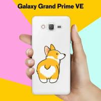 Силиконовый чехол на Samsung Galaxy Grand Prime VE Корги / для Самсунг Галакси Гранд Прайм ВЕ Дуос