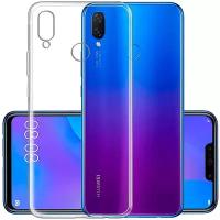 Защитный чехол на Huawei Nova 3i, P Smart Plus, Хуавей Нова 3 Ай, П Смарт Плюс прозрачный