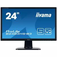 24" Монитор Iiyama ProLite B2483HS-B3, 1920x1080, 75 Гц, TN