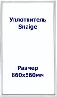 Уплотнитель для холодильника Snaige (Снайге) RF 310. (Холодильная камера), Размер - 860х560 мм. SK