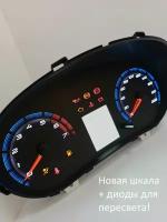 Шкала, накладка на щиток приборов, приборную панель LADA GRANTA, KALINA 2, DATSUN ON DO