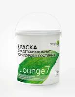 Краска Simple Lounge 7 / Симпл Лаунж 7 для кухонь и ванных комнат, 2.25л, белый