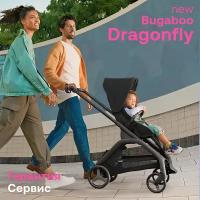 Коляска прогулочная Bugaboo Dragonfly complete BLACK/MIDNIGHT BLACK-MIDNIGHT BLACK 100176025