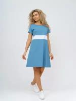 Платье NSD-STYLE, размер 46, голубой