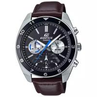 Наручные часы CASIO Edifice Casio EFV-590L-1AVUEF, черный, коричневый