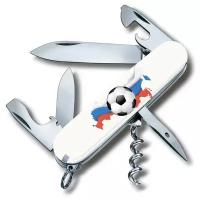 Нож Victorinox Spartan, 91 мм, 12 функций, 'Российский футбол', 1.3603 SOCCER I