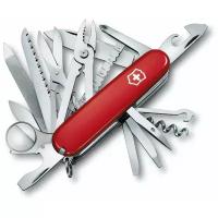 Нож Victorinox SwissChamp, 91 мм, 33 функции, красный