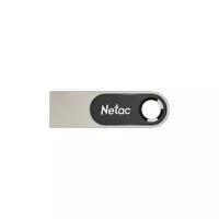 Накопитель USB 2.0 16Гб Netac U278 (NT03U278N-016G-20PN), металлик