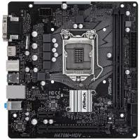 Материнская плата Asrock H470M-HDV (LGA1200, mATX)