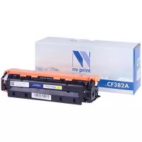 Картридж для лазерного принтера NVP NV-CF382AY Yellow