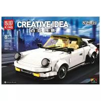 Конструктор Mould King Creative Idea 13103 White Porsche, 882 дет