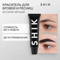 "SHIK Permanent Eyebrow Tint" - краска для бровей 15мл, иссиня-черная