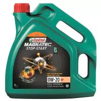 Полусинтетическое моторное масло Castrol Magnatec Stop-Start 0W-20 GF