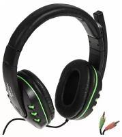 Наушники Ritmix RH-555M Gaming Black-Green