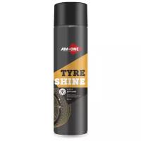 Блеск для шин Tyre Shine AIM-ONE 650мл (аэрозоль)