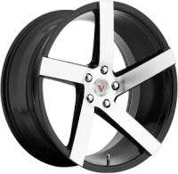 Колесный Диск Vissol V-080R 8,5x19 5x120 D74,1 ET15 black-with-machined-face