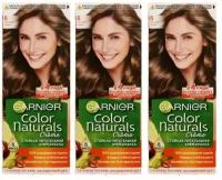 GARNIER Краска для волос Color Naturals 6 Лесной орех, набор 3шт