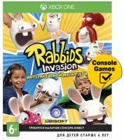 Игра Rabbids Invasion (с поддержкой Kinect) (Xbox, русская версия)