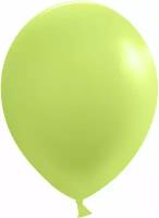 Шар (10'/25 см) Светло-зеленый, пастель, 100 шт
