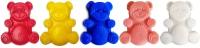 Медведь Валера и друзья набор №2 игрушки антистресс 8 см из силикона Fun Bear