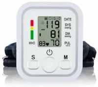 Электронный измеритель давления Electronic Blood Pressure Monitor Arm style / Тонометр