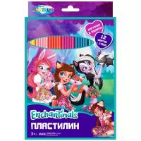 Пластилин CENTRUM Enchantimals 12 цветов (88617) 12 цв