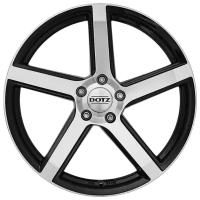 Dotz cp5 dark 20 / 9.5j pcd 5x112.00 et 35.00 цо 70.10 литой / черный с полированной лицевой поверхностью