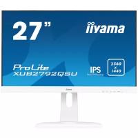 27" Монитор Iiyama ProLite XUB2792QSU-1, 2560x1440, 75 Гц, IPS, белый