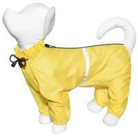 Одежда дождевик Yami-Yami для собак малых пород (желтый), спина 32