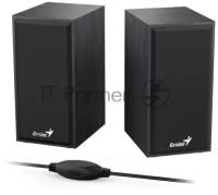 Колонки Genius SP-HF180, 2.0, 2 x 3W, USB-power, Black