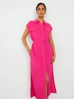 Платье сарафан женское с открытыми плечами. розовый,фуксия, XXL Vittoria Vicci