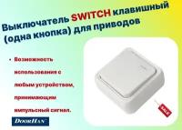 Выключатель SWITCH клавишный (одна кнопка) для приводов ворот (DOORHAN)