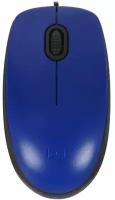 Мышь проводная Logitech Mouse M110 SILENT 910-005500, синий