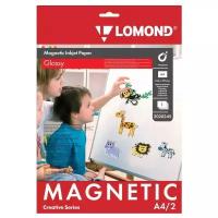 Бумага Lomond A4 Magnetic Paper 2020345 660 г/м², 2 л, 10 мм, белый