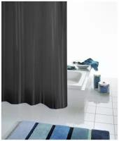 Штора для ванных комнат RIDDER Satin черный 180*200